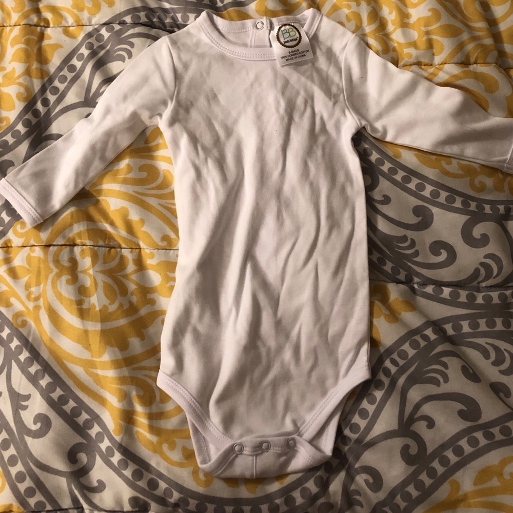 Boutique Blanks 6-9 mo onesie